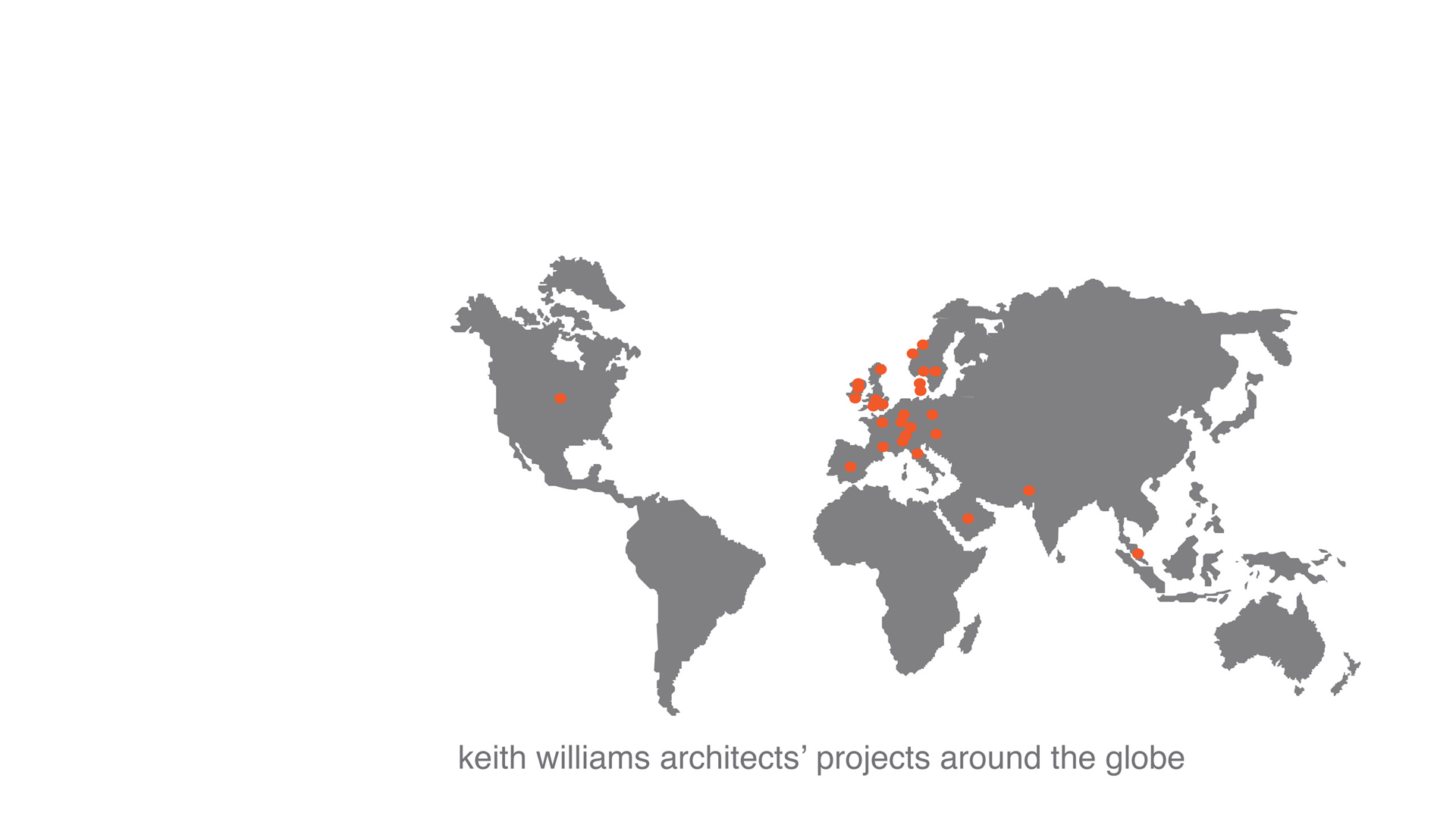 Keith Williams Architects' projects around the globe